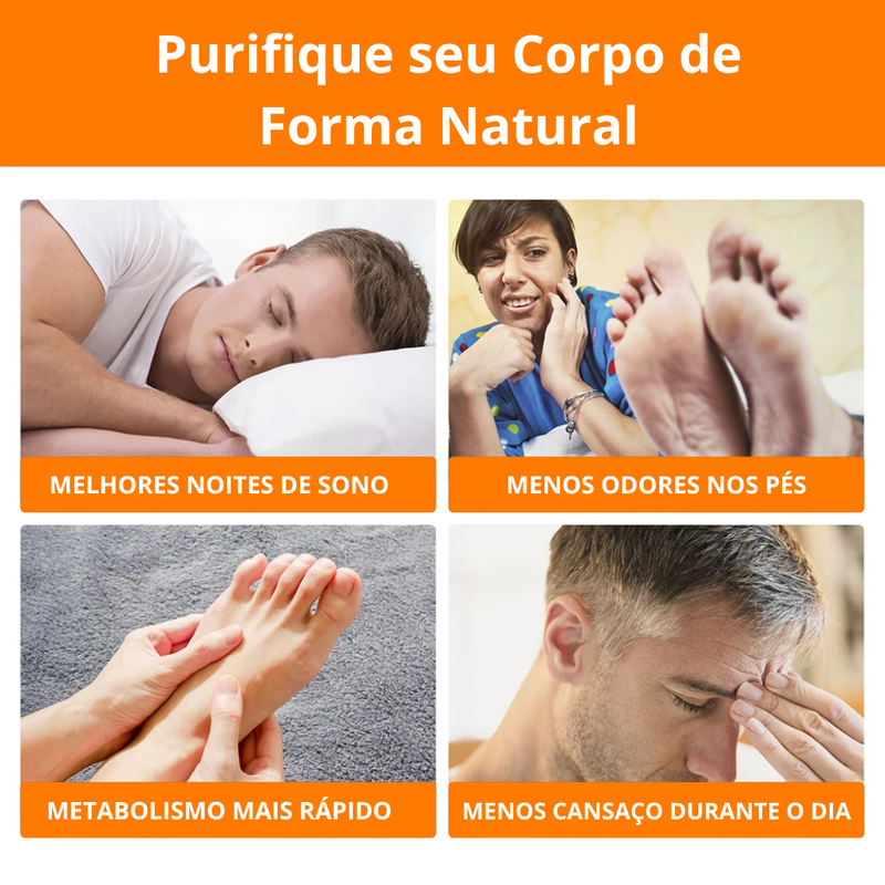 Adesivo Detox Chinês para Pés - South Moon™ [SUPER OFERTA]