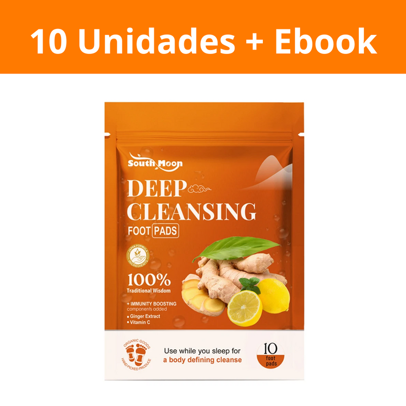 Adesivo Detox Chinês para Pés - South Moon™ [SUPER OFERTA]