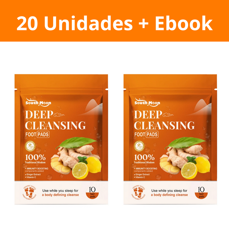 Adesivo Detox Chinês para Pés - South Moon™ [SUPER OFERTA]