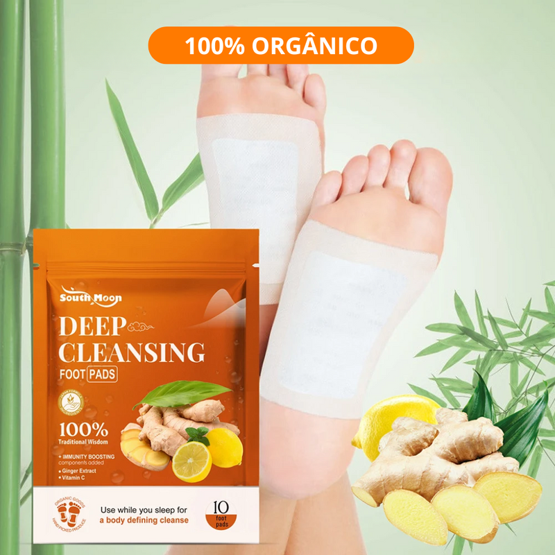 Adesivo Detox Chinês para Pés - South Moon™ [SUPER OFERTA]