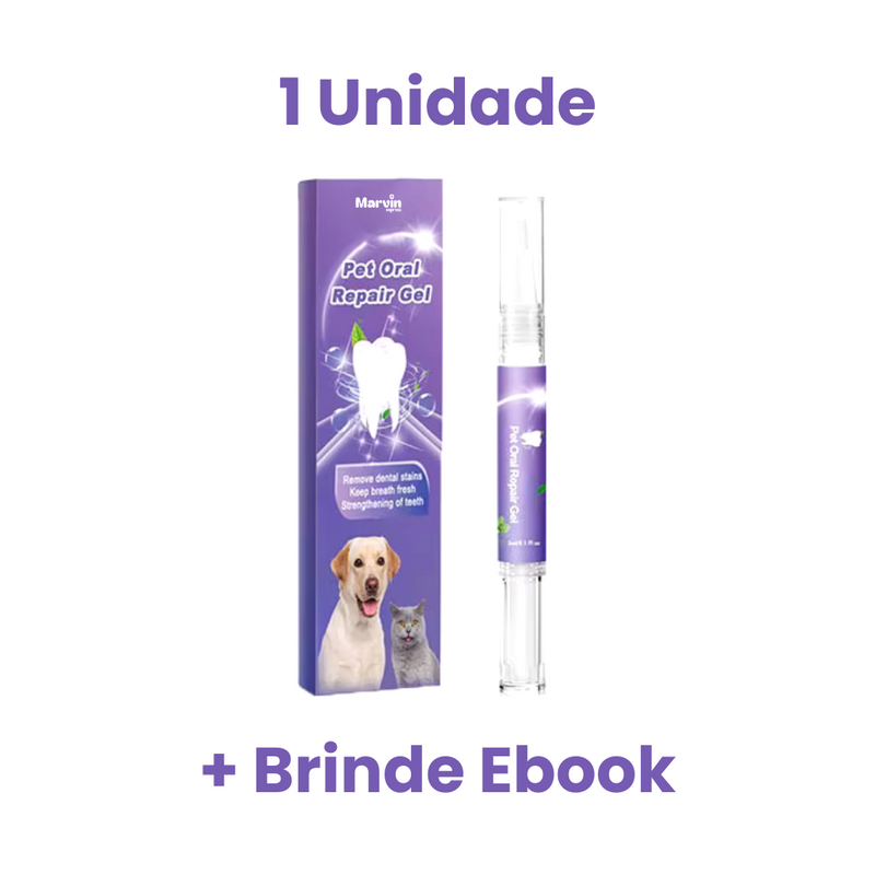 Gel Oral Repair™ Removedor de Bactérias para Pets [SUPER OFERTA]