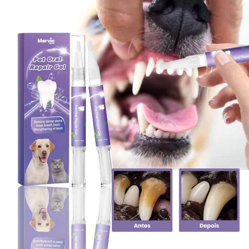 Gel Oral Repair™ Removedor de Bactérias para Pets [SUPER OFERTA]