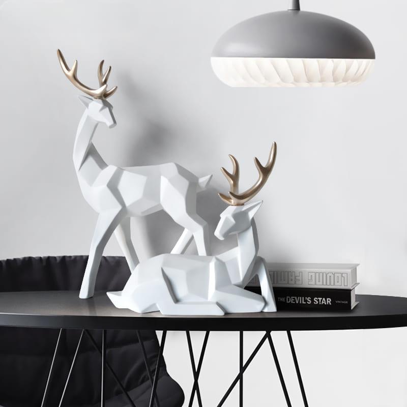 Decoração de Mesa Estátua de Cervo - Marvin Express™