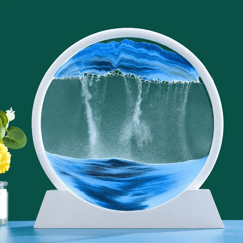 Ampulheta 3D Decoração de Ambiente - Marvin Express™