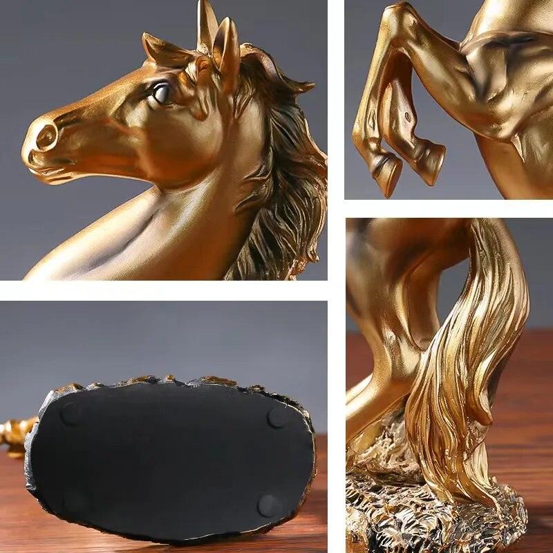 Escultura Decorativa Cavalo - Marvin Express™