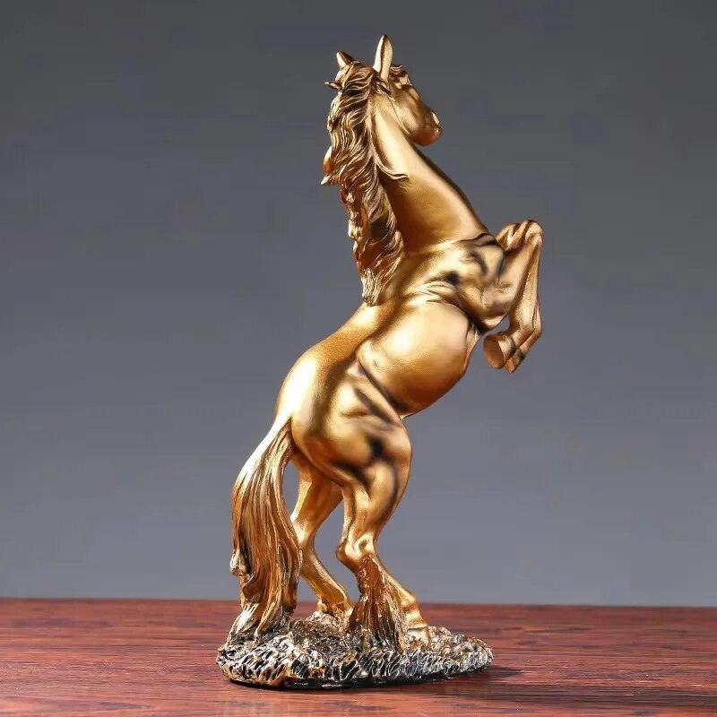 Escultura Decorativa Cavalo - Marvin Express™